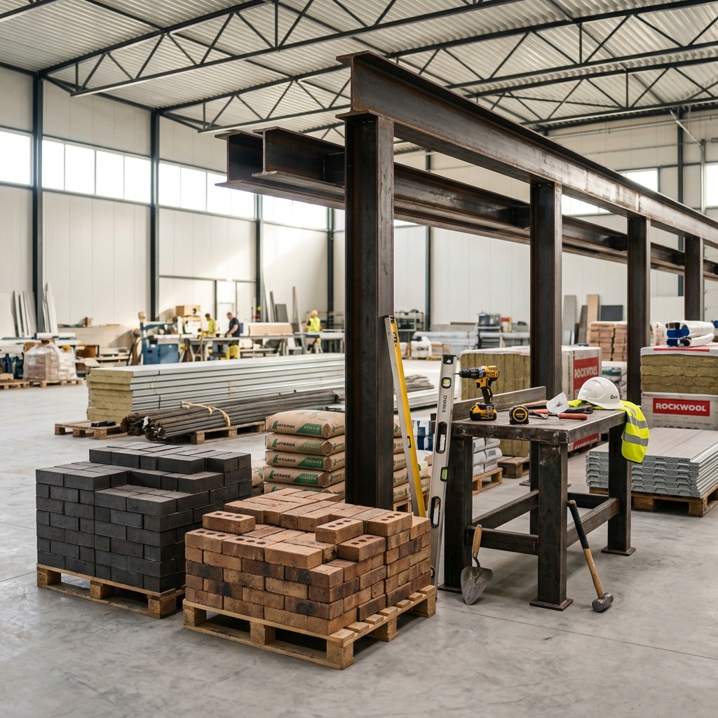 Materiais de Construção Template